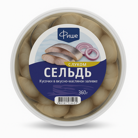 Сельдь с луком Фише 360 гр