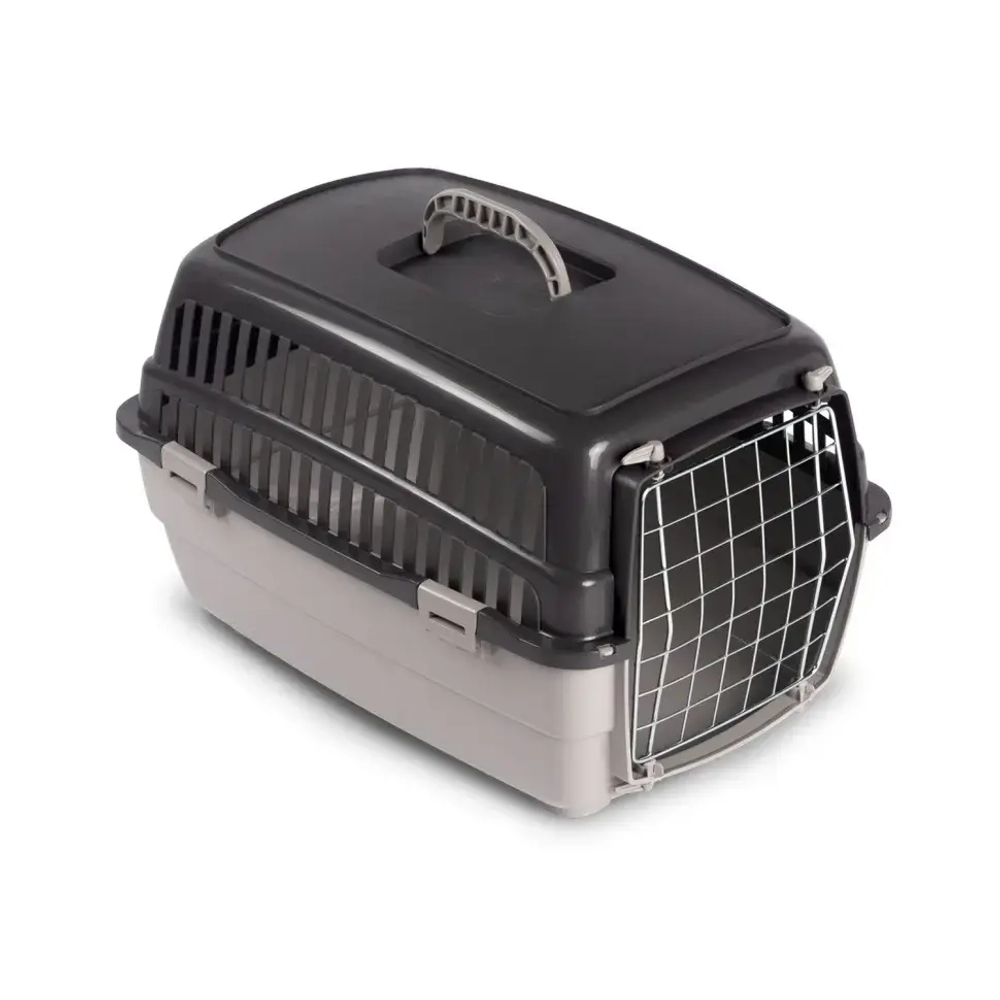 My pets solutions voyager large iata переноска для животных, 60x42x40 см, антрацит