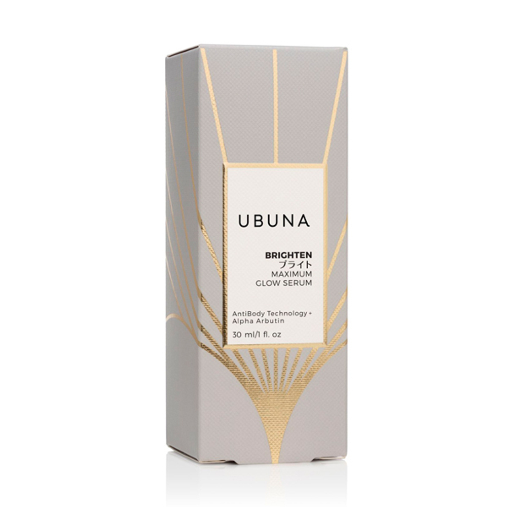 UBUNA Сыворотка для сияния кожи -  Brightgen Maxiumum Glow Serum, 30 мл