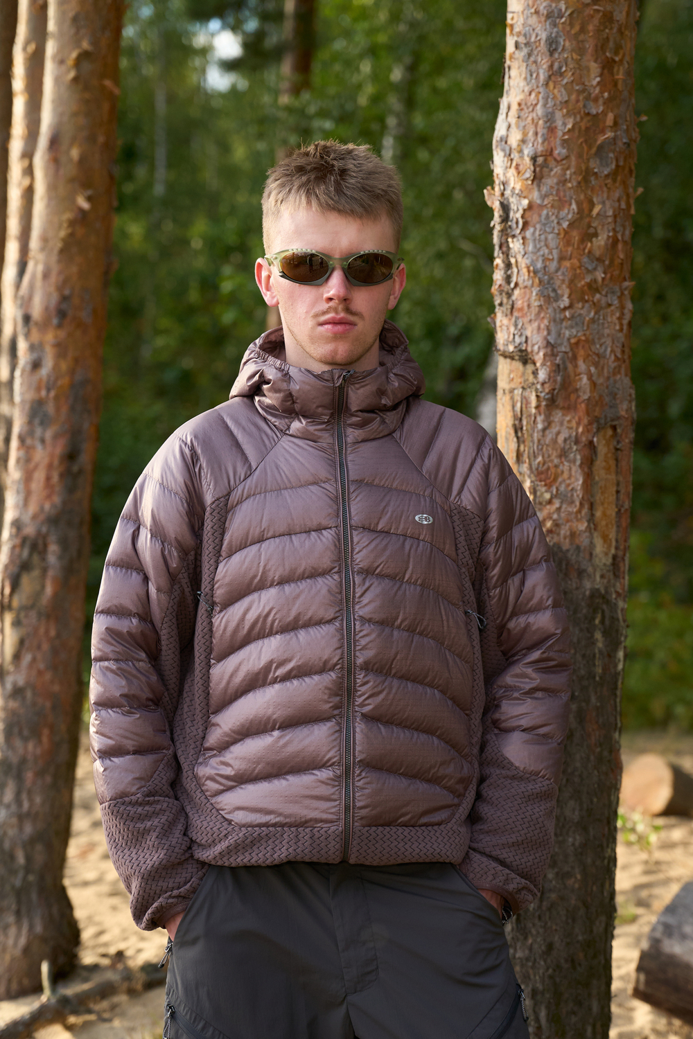 Куртка Nothomme Blue Pertex Quantum Diamond Shield Down Jacket "Deep Purple"