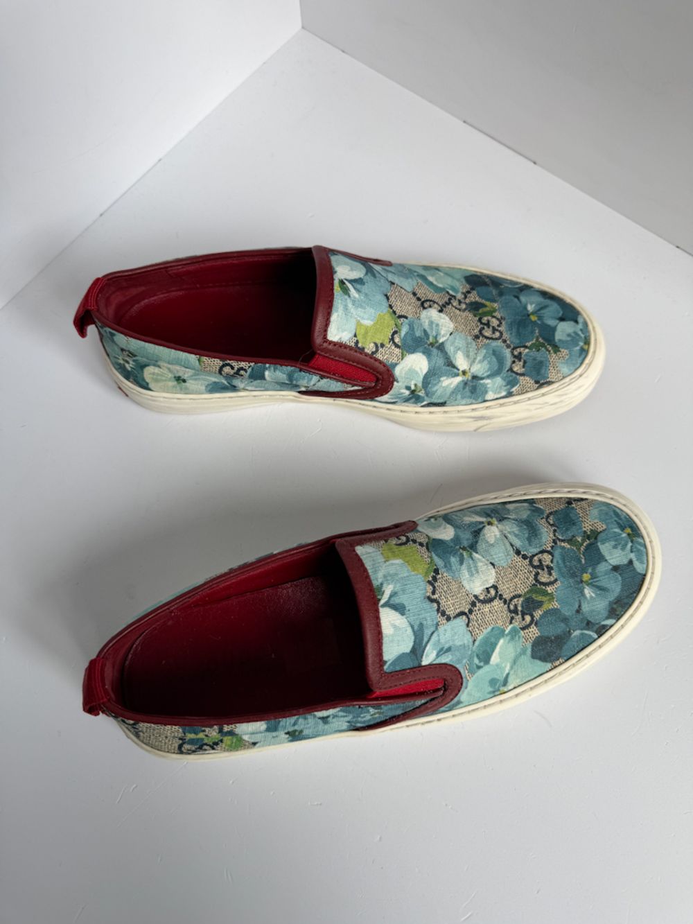 Кожаные слипоны Gucci, 36