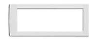 Рамка универсальная на 6 модулей, цвет белый