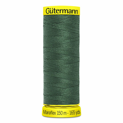 Нитки для трикотажа Gutermann Maraflex 120 (150 метров), 5 кат. | 561 серо-зеленый