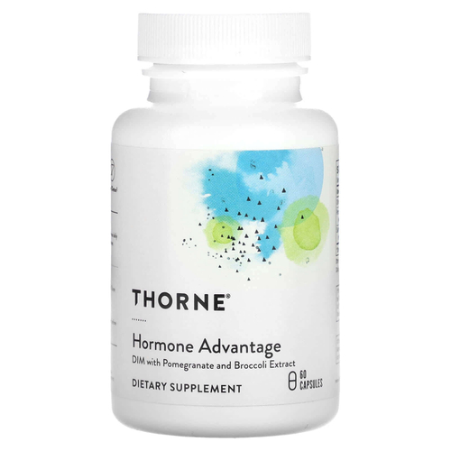 Thorne, Hormone Advantage, добавка для нормализации гормонов, 60 капсул