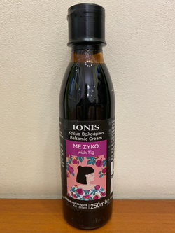 Соус-крем бальзамический IONIS инжир 250 мл, Греция