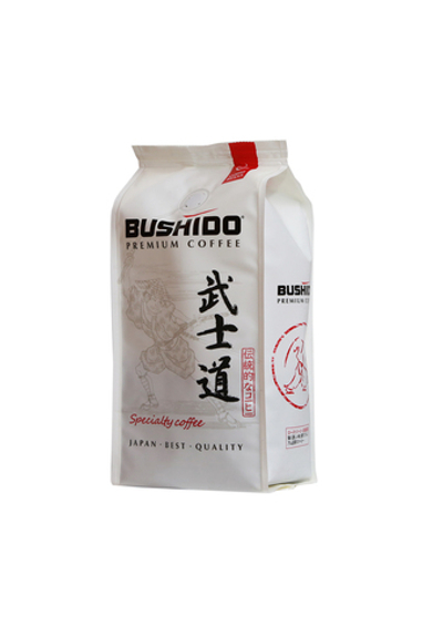 Кофе Bushido Speciality в зернах дойпак 227 г.