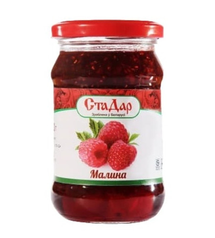 Варенье "СтаДар" Малина 350г. Слуцк