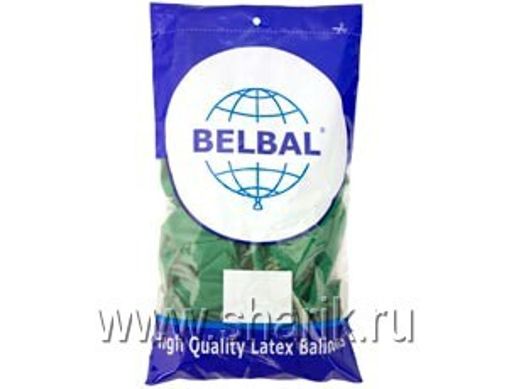 Шар (14"/36 см) Пастель Экстра Bright Green 135 50 шт.