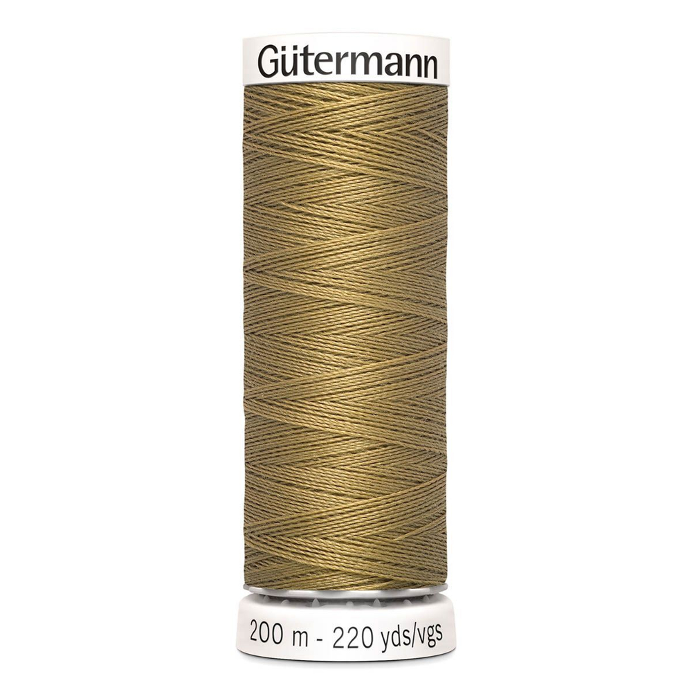 Нить Sew-All 200 м, Gutermann, 453 золотисто-бежевый