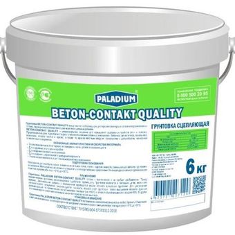 Грунтовка Paladium Beton-Contakt 6 л