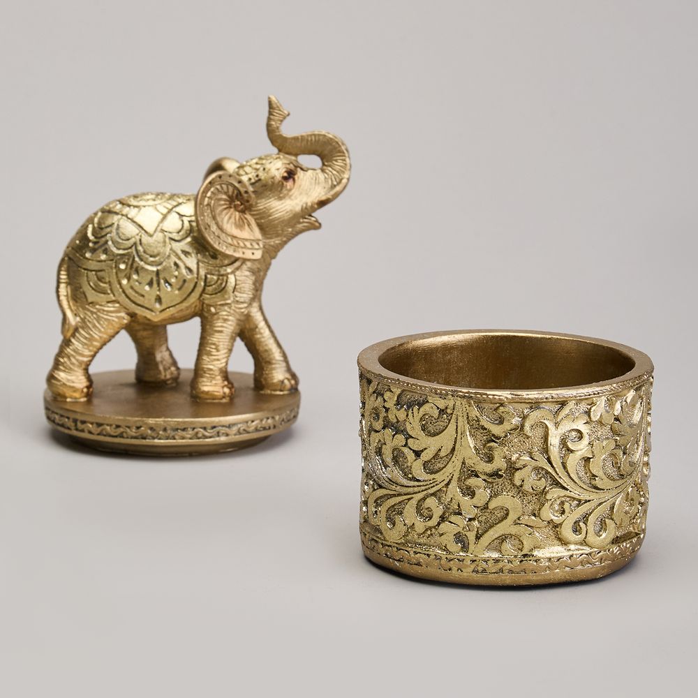 ФИГУРКА ДЕКОРАТИВНАЯ "СЛОН" 11Х9,5Х18СМ