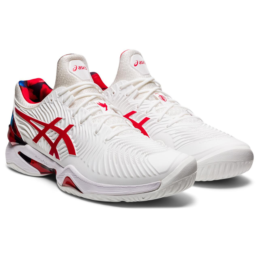Мужские кроссовки теннисные Asics Court FF Novak L.E. - white/classic red