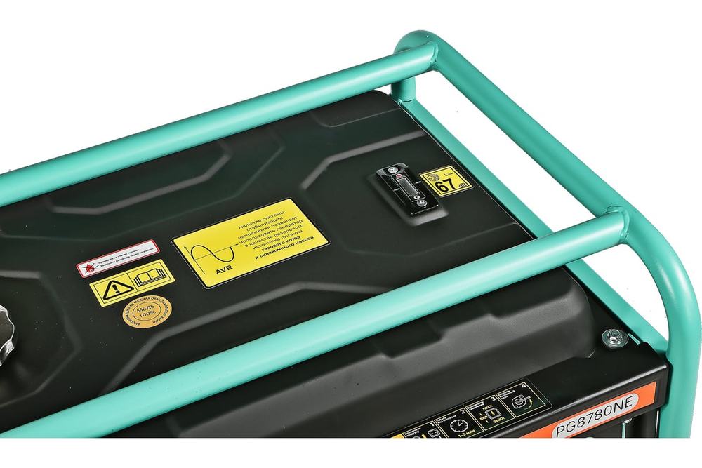 Бензогенератор Sturm 8000 ВА, AVR (Авто. Рег.Напр.), эл/ручн старт, 77 кг, бак 25л