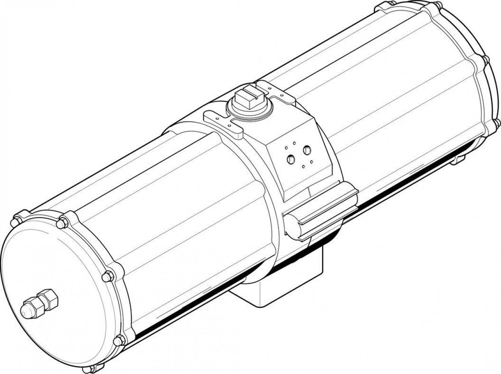 DAPS-2880-090-RS2-F16 Неполноповоротный привод