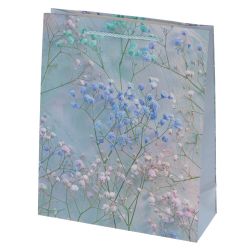 GAEM Пакет подарочный (бумага 210г/м2, блок 12шт), L26 W10 H32 см, 4в.