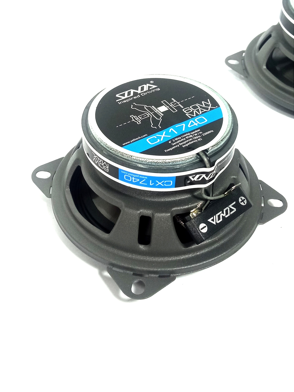 Автоколонки 10см. с сетками "комплект2шт" Sonda CX-1740