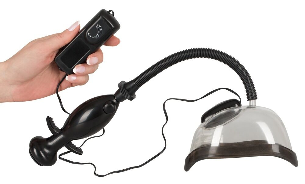 Vibrating Vagina Sucker - Вакуумная помпа для половых губ с вибрацией