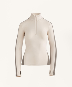 Oysho Термофутболка с застежкой-молнией, норка