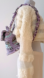 Рюкзак женский вязаный