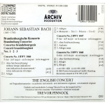 The English Concert, Trevor Pinnock / J.S. Bach: Brandenburg Concertos (CD)