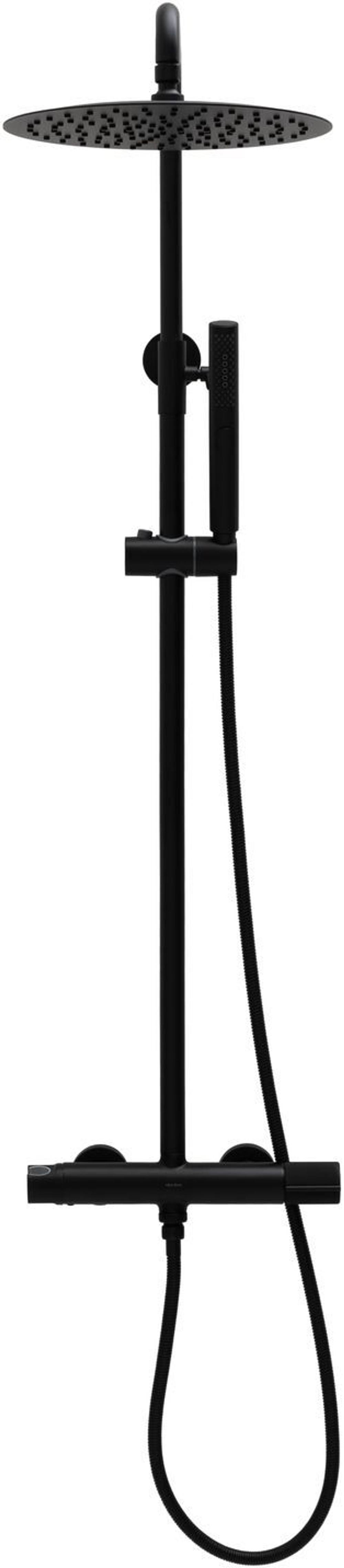 Душевая стойка Allen Brau Liberty 5.33007-31 3 режима, матовый черный