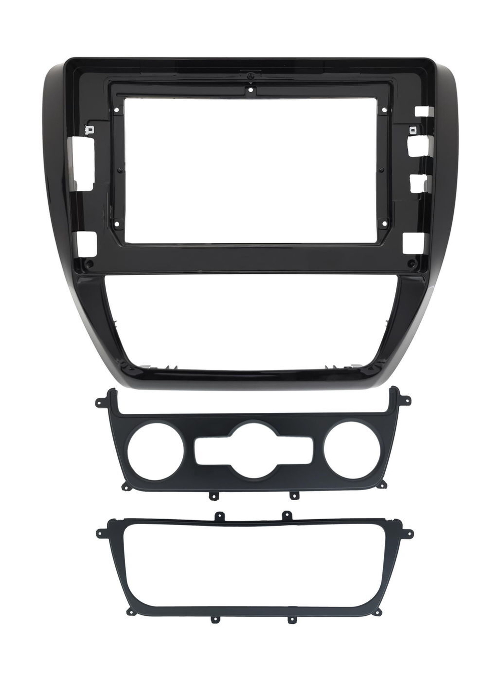 Комплект рамки с разъёмами 10" VW Jetta 6 2011-2019 - Car-Smart 9512-6