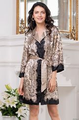 Халат женский на пуговицах MIA-Amore PENELOPA ПЕНЕЛОПА 3697