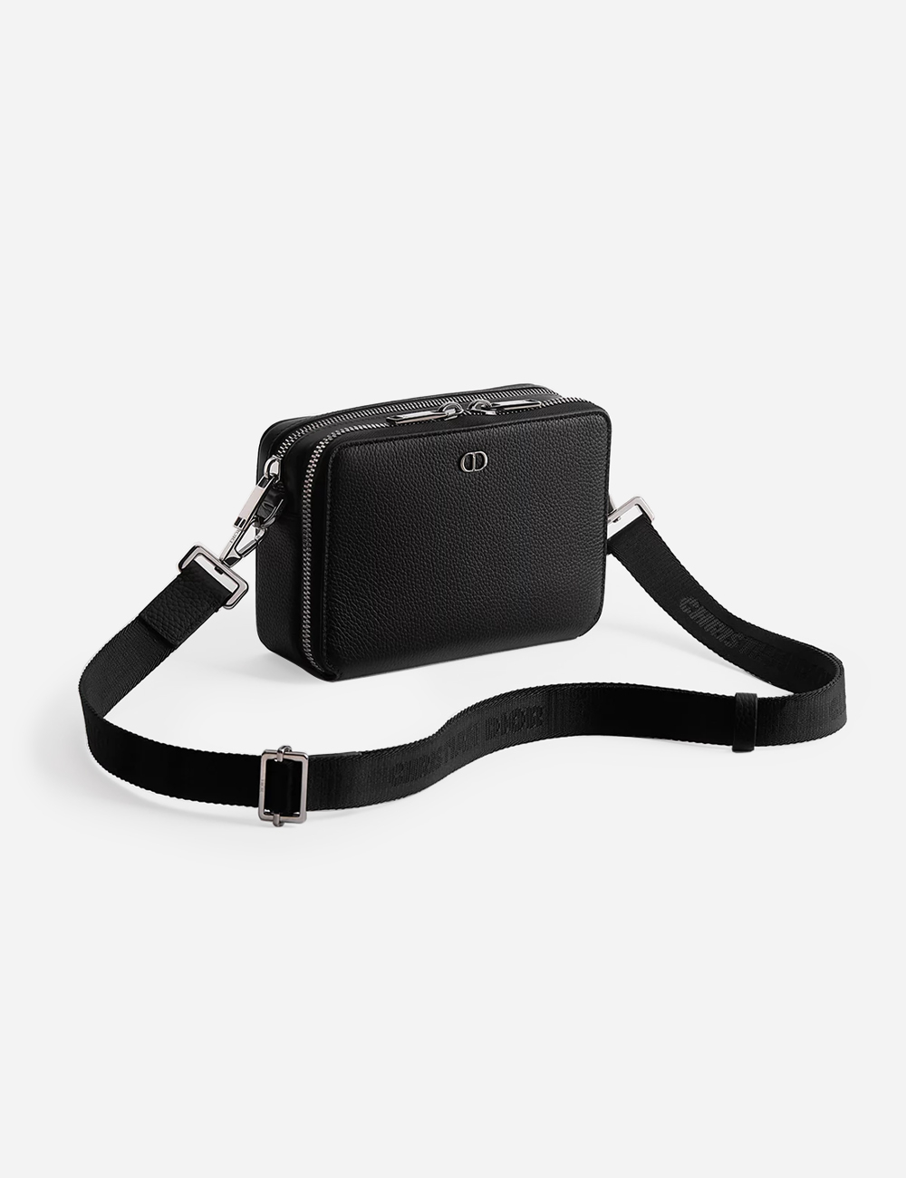 Клатч Dior CD Icon Zipped Pouch "Black"