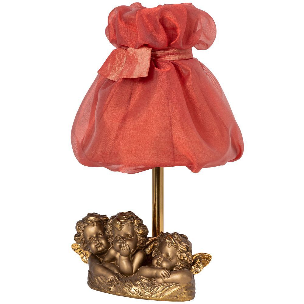 Настольная лампа Весёлые Купидоны Бронза Мадлен Роза