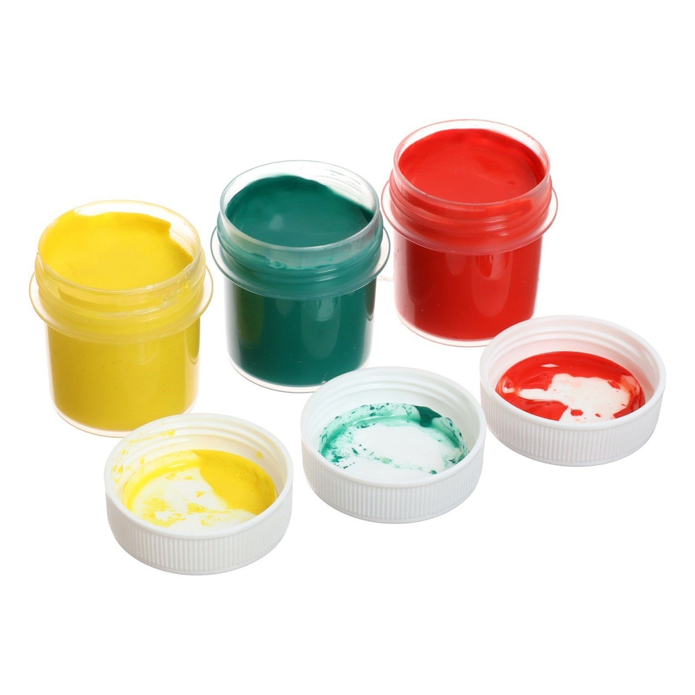 Гуашь 6 цветов Гамма Мультики , 20 мл