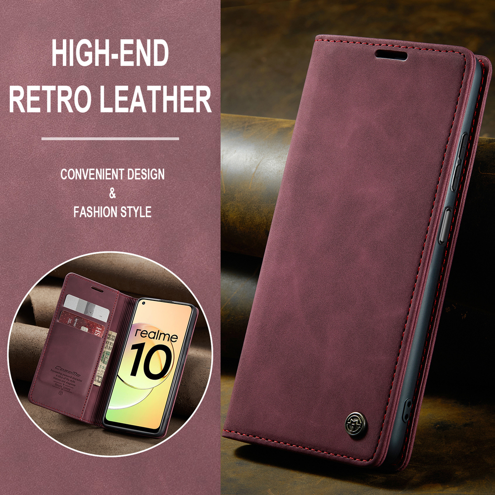 Чехол-книжка CaseMe Matte Realme 10