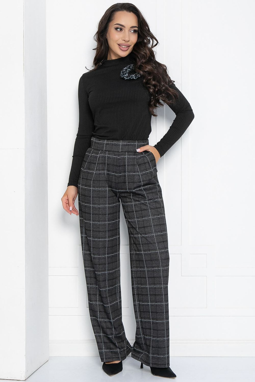 Лонгслив Авеню (черный) Б12394-30 LT Collection