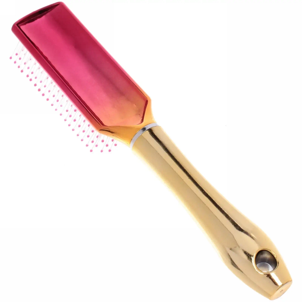 Расческа массажная «Dreams Belle», прямоугольная, цвет розовое золото, 22*4см (блистер Ultramarine)