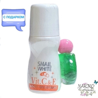 Дезодорант роликовый CIVIC Snail White Vit. C&E с Витаминами С и Е, 60 мл.