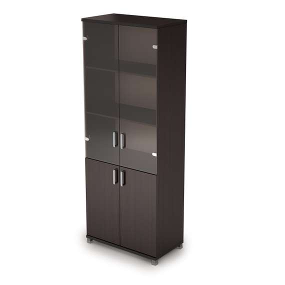 6ШД.005.3 Шкаф для документов высокий со стеклом (800*450*2116)