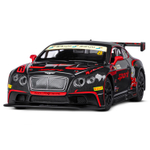 Модель 1:24 Bentley Continental GT3 Concept, черный + красный, откр. двери, капот, свет, звук