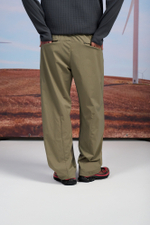 Брюки Nothomme Blue Monte Casual Straight-Leg Trousers "Lichen Green"