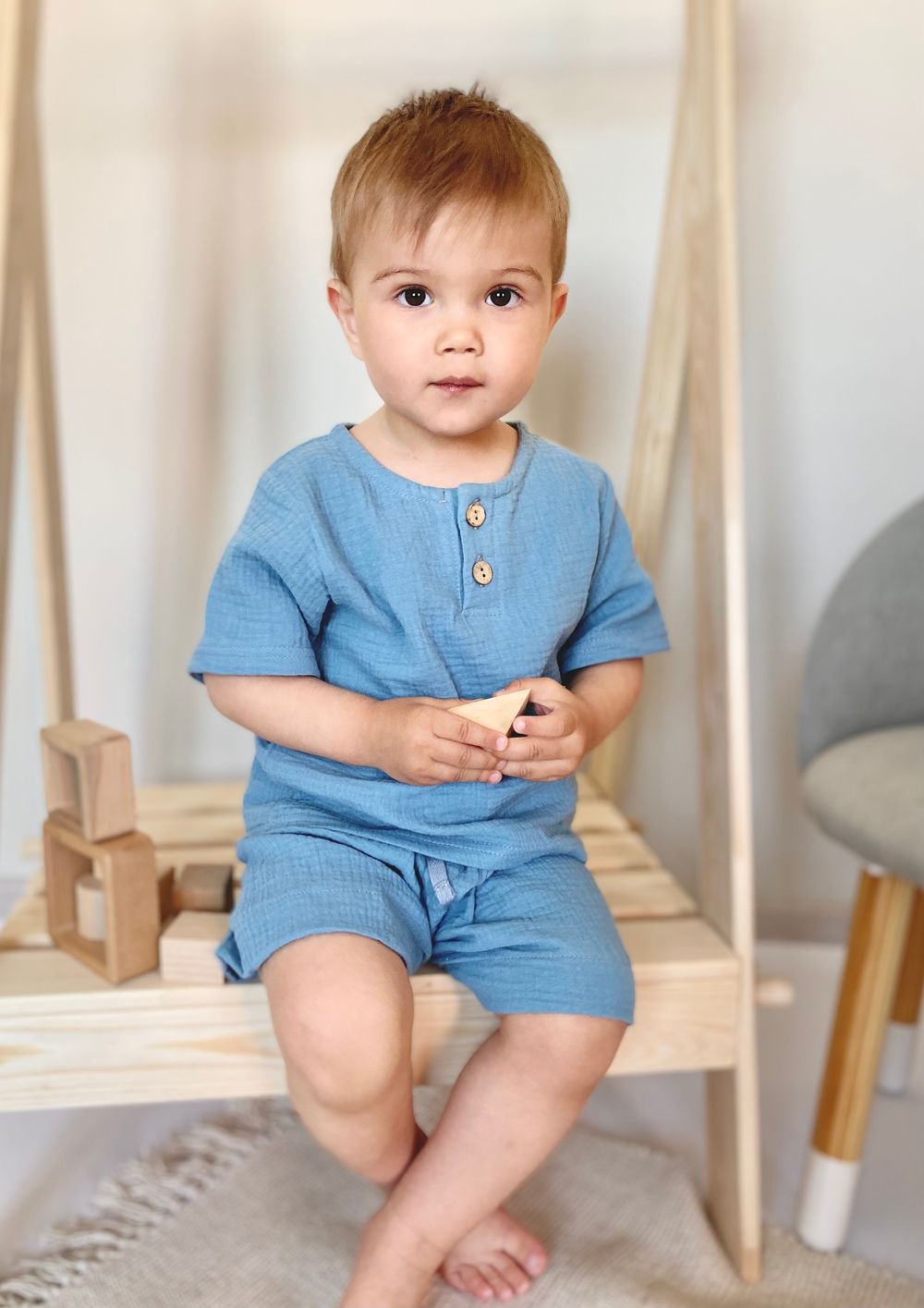 Футболка + шорты (муслин)