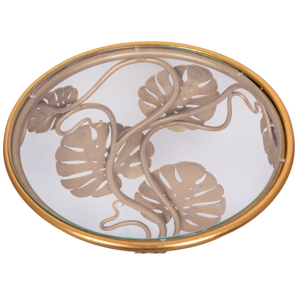 Столик приставной Monstera Deliciosa (Монстера) Амбер