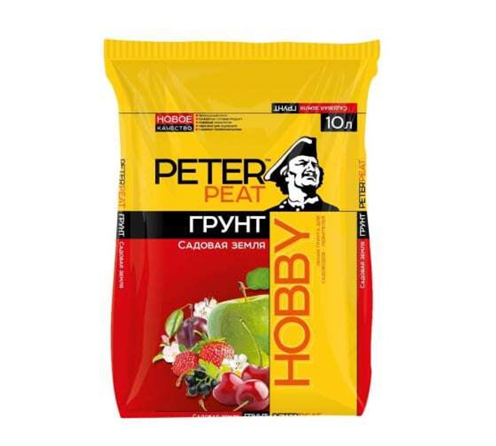 ГРУНТ PETER PEAT HOBBY САДОВАЯ ЗЕМЛЯ 10Л