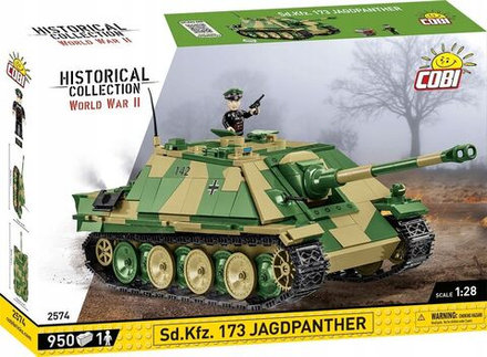 Конструктор пластиковый Cobi 173 Jagdpanther - Танк Ягдпантера - 950эл. - Коби 2574