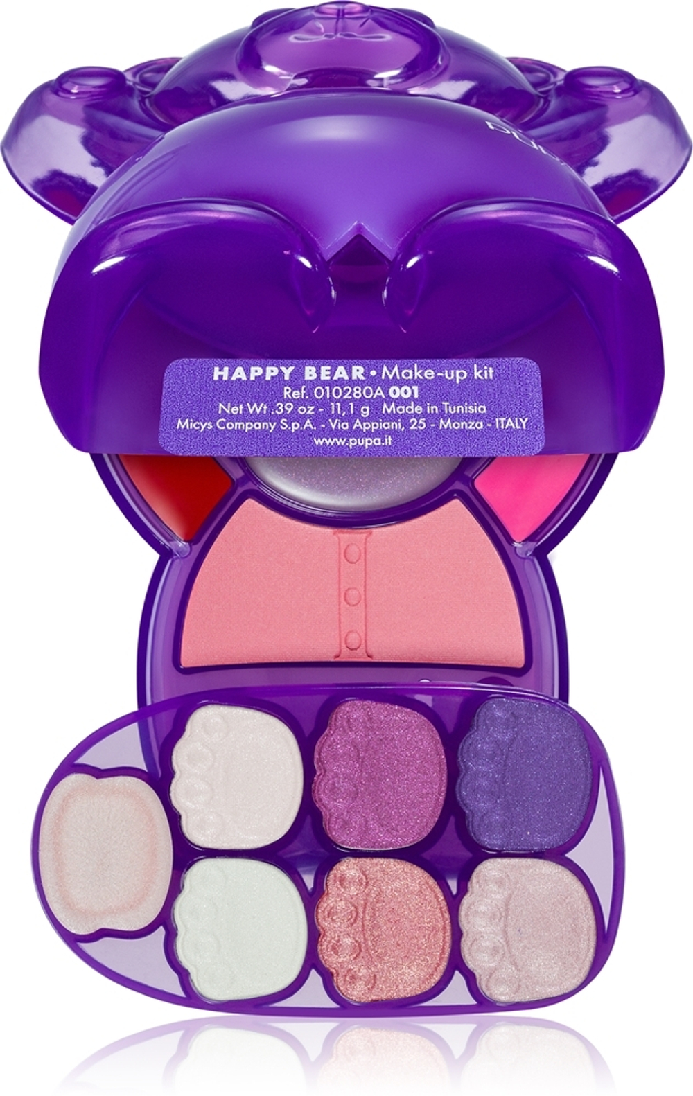 Pupa Happy Bear - многофункциональная палитра, 8,8 g