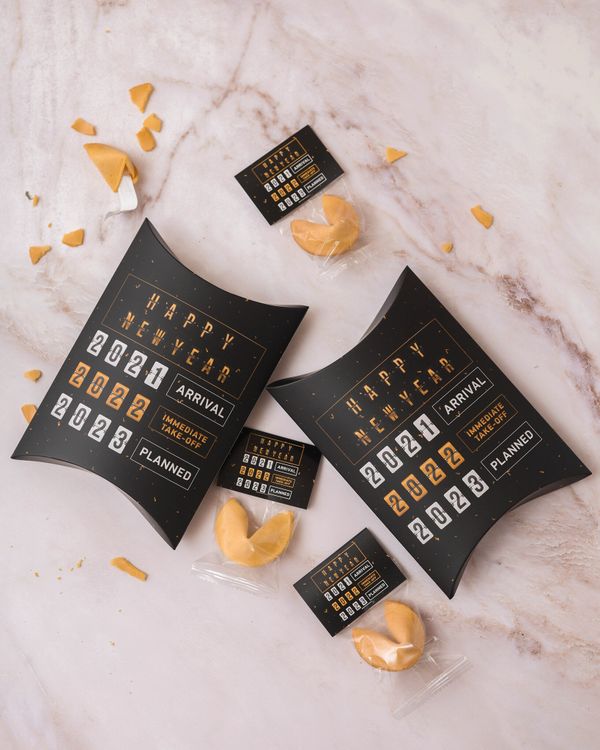 Брендированный клапан на печенье