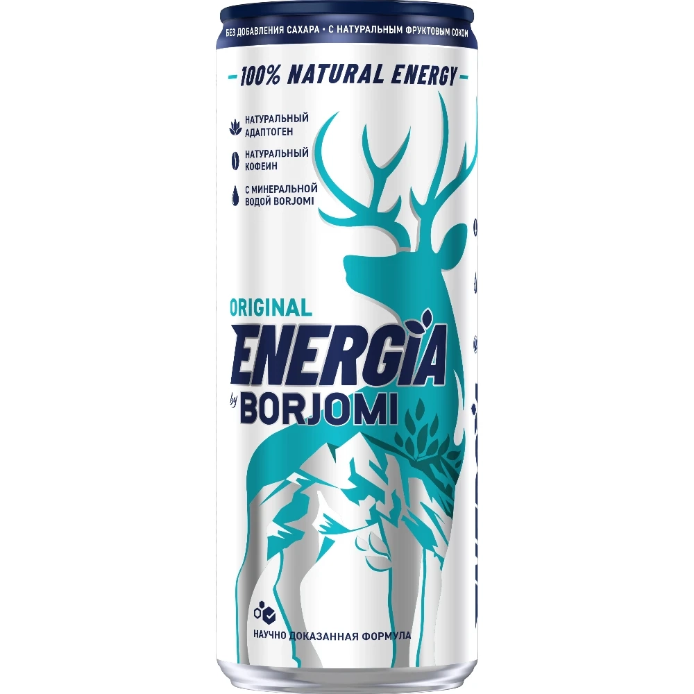 Энергетик Borjomi Оригинал 0,24 л. in can