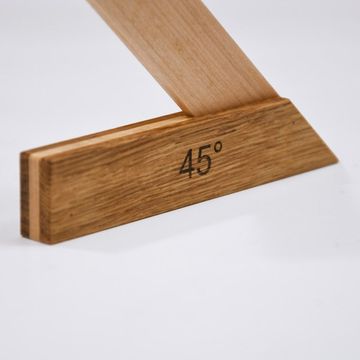 Угольник деревянный с упором, ПЕТРОГРАДЪ, 45 градусов