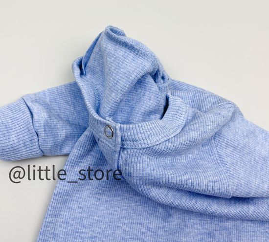 Комбинезон из кашкорсе "New" Голубой меланж