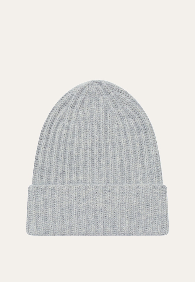 Шапка бини из кашемира с люрексом