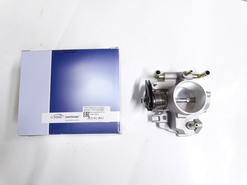 Патрубок дрос. заслонки /2110-12/ d56 голый (Cartronic)