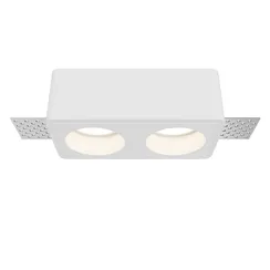 Встраиваемый светильник Гипс Модерн / Gyps Modern 2*GU10 10 Вт Technical dl123-gu10-02-w