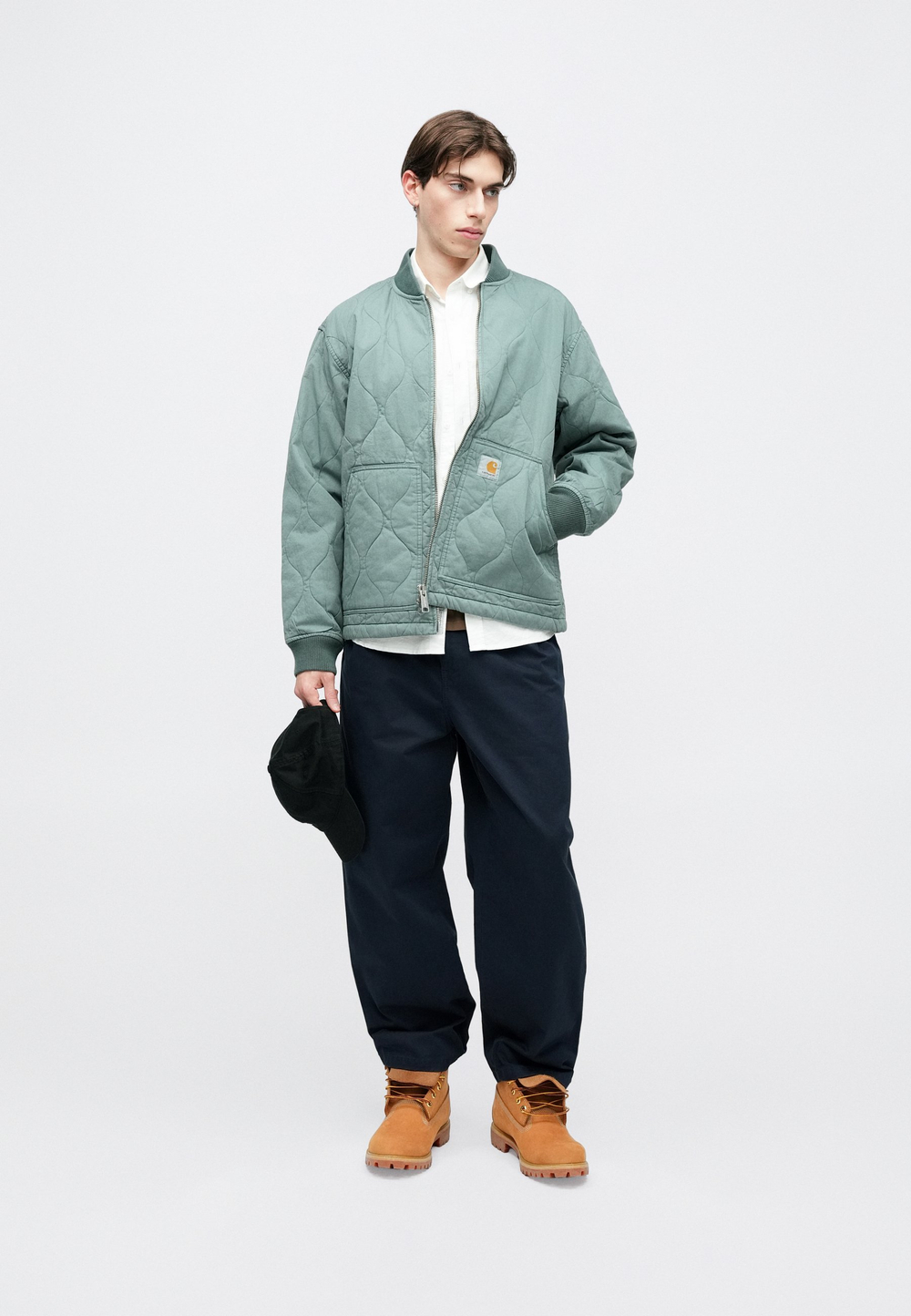 Carhartt WIP MERRICK LENEXA - Тканевые брюки - Синий